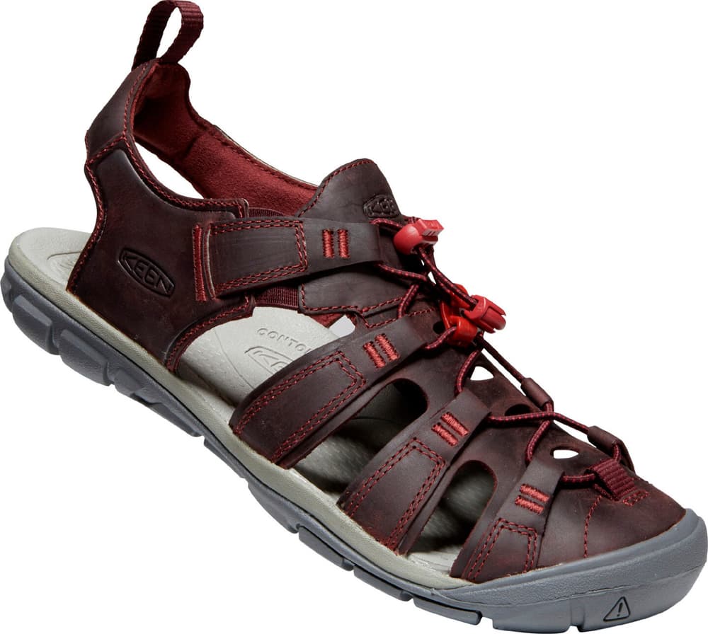 Clearwater CNX Sandales Keen 493456239530 Taille 39.5 Couleur rouge Photo no. 1
