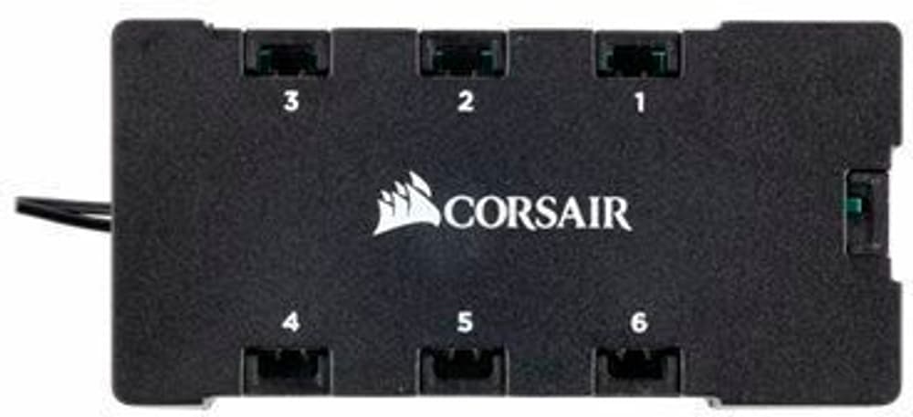 RGB Fan LED Hub Ventola per PC Corsair 785302414073 N. figura 1