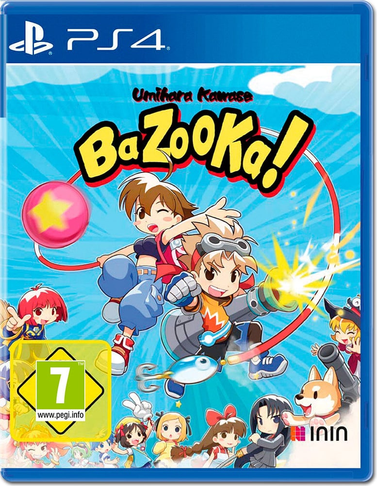 PS4 - Umihara Kawase: BaZooKa! D Game (Box) 785300154459 N. figura 1