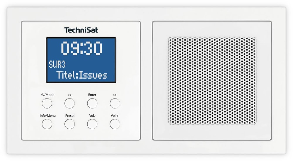 DigitRadio UP 1 - Bianco Radio DAB+ Technisat 785300139549 N. figura 1