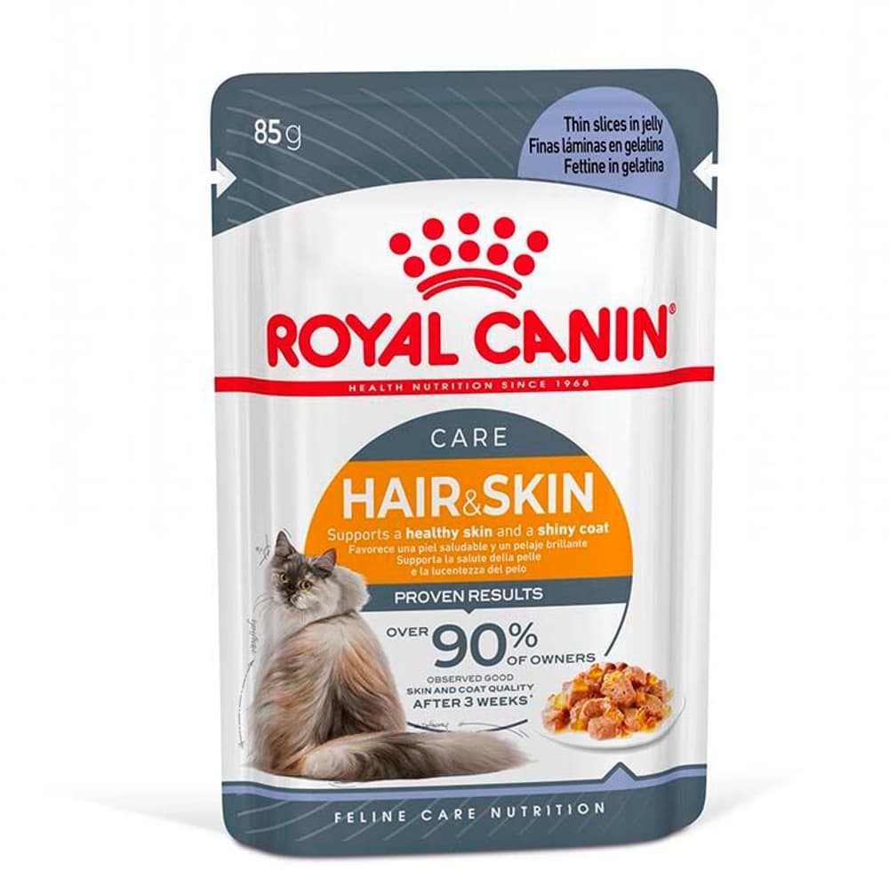 Hair & Skin Jelly, 12x85 g Cibo umido Royal Canin 658699400000 N. figura 1