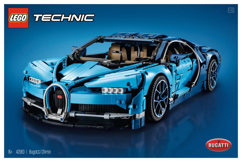 Technic Bugatti Chiron 42083 LEGO® 74888710000018 No. figura 1