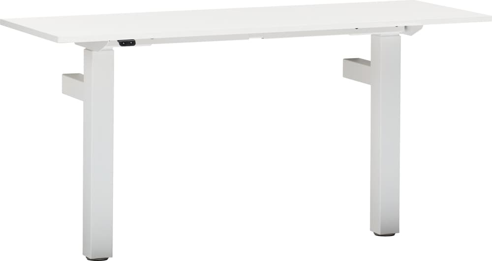 FLEXCUBE Tavolo da parete regolabile in altezza 401928300000 Dimensioni L: 140.0 cm x P: 50.0 cm x A: 67.5 cm Colore Bianco N. figura 1