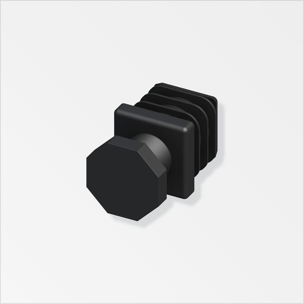 Knoten-Verbinder 23.5mm 90° PA schwarz alfer 605139200000 Bild Nr. 1