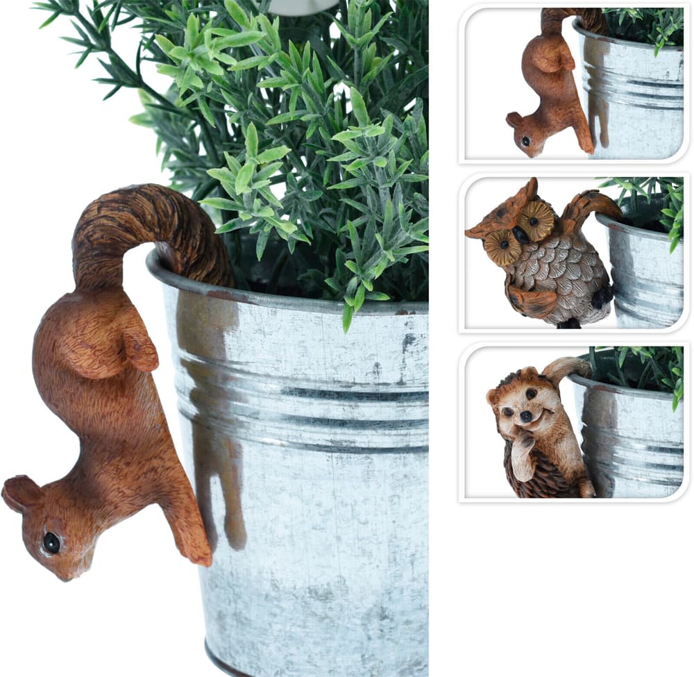 Appendino per vaso animali del bosco Vaso Do it + Garden 655132700000 N. figura 1