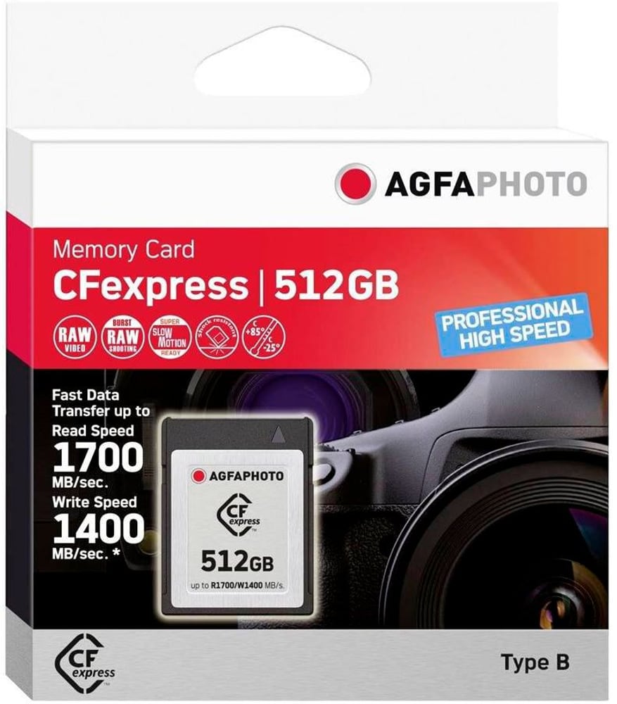Professional 512 GB Carte mémoire Agfa 785300187589 Photo no. 1