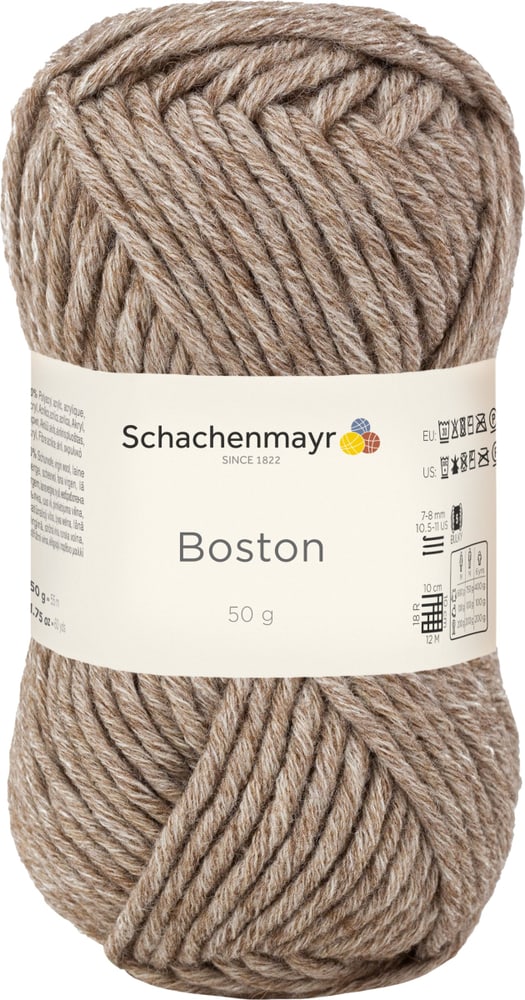 Wolle Boston Wolle Schachenmayr 667089800010 Farbe Beige Grösse L: 15.0 cm x B: 8.0 cm x H: 8.0 cm Bild Nr. 1