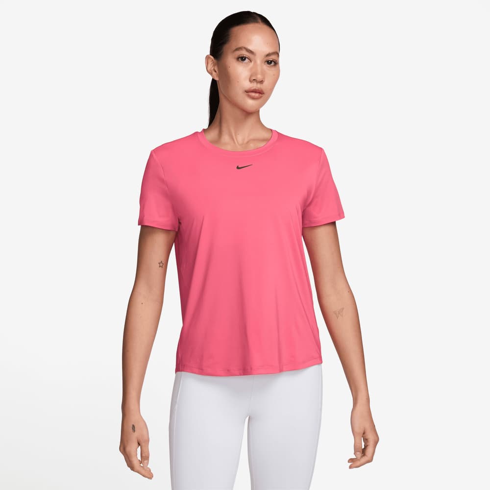 W One Classic SS Tee T-shirt Nike 471876500429 Taille M Couleur magenta Photo no. 1