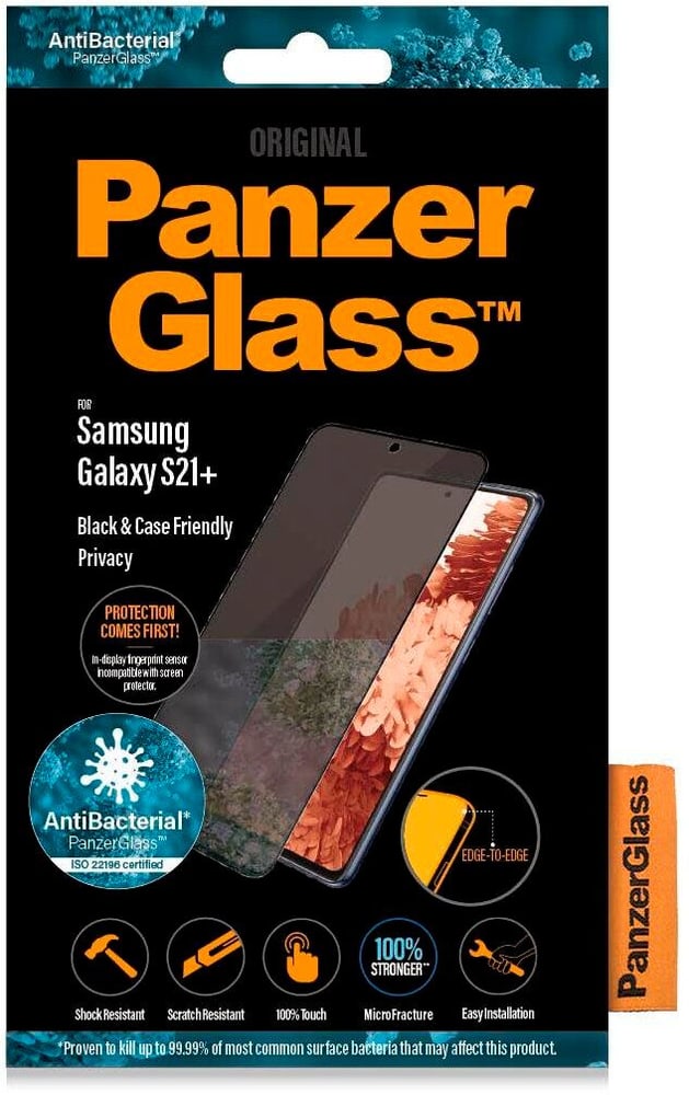 Case Friendly Privacy Galaxy S21+ Protection d’écran pour smartphone Panzerglass 785300187186 Photo no. 1