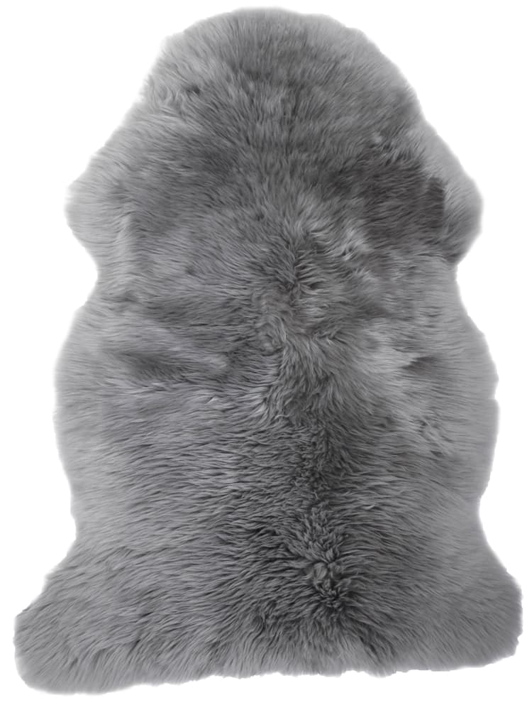 Pelle d'agnello "borrego" grigio argentato 80 x 85 cm Coprisedile 620524100000 N. figura 1