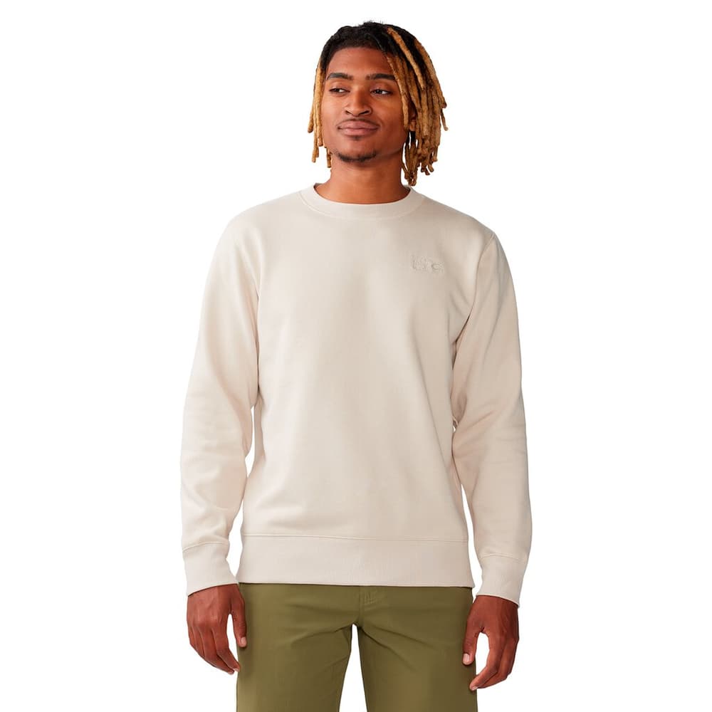 M MHW Logo™ Pullover Crew Pull-over MOUNTAIN HARDWEAR 474122700474 Taille M Couleur beige Photo no. 1