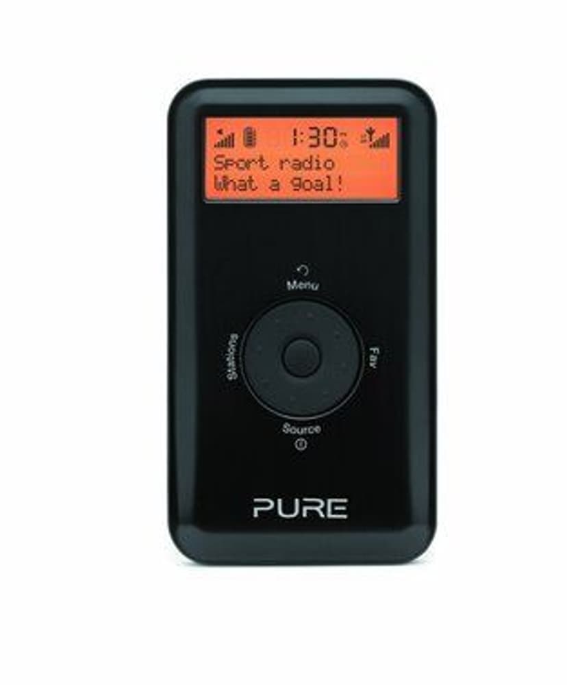 PURE Move 2500 Pocket Radio nero Pure 95110038890115 No. figura 1