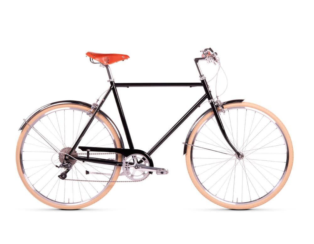 Classic 8-Speed Vélo de ville Siech Cycles 464044205820 Couleur noir Tailles du cadre 58 Photo no. 1