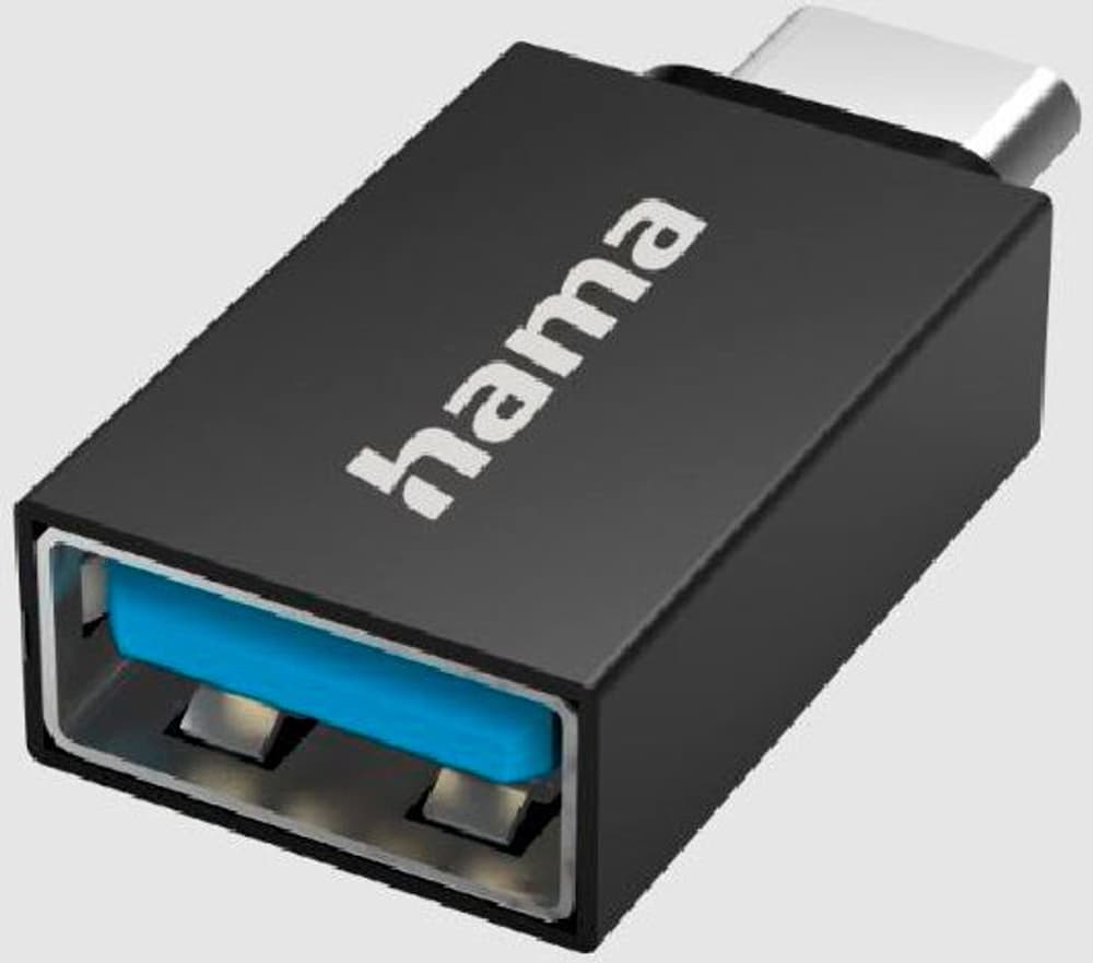 Adaptateur USB-OTG, USB-C mâle - USB femelle, USB 3.2 Gen1, 5 Gbit/s Adaptateur USB Hama 785300172281 Photo no. 1