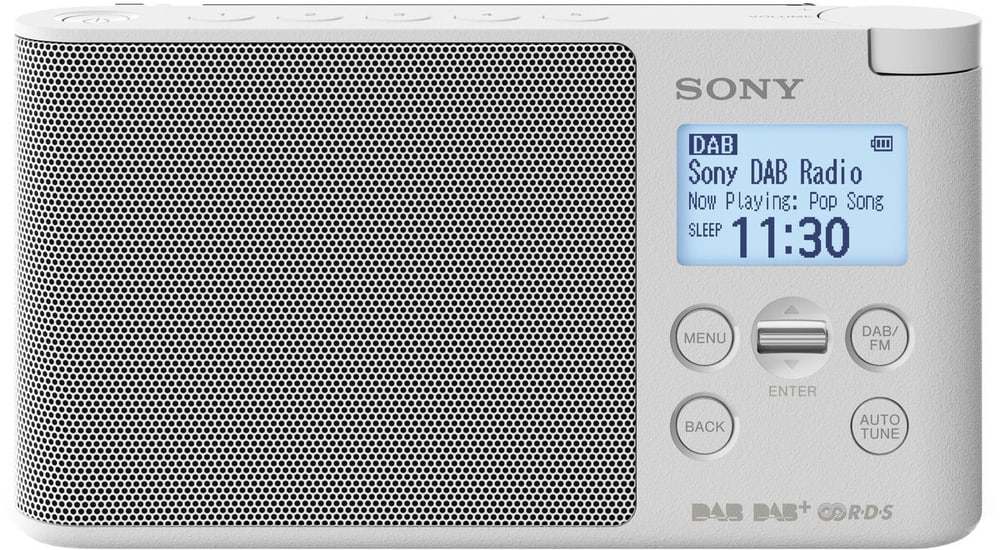 XDR-S41DW bianco radio DAB+/FM Radio DAB+ Sony 77302680000022 No. figura 1