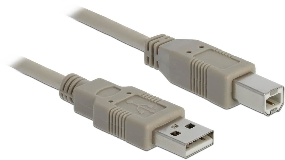 USB 2.0-Kabel USB A - USB B 1.8 m USB Kabel DeLock 785300194918 Bild Nr. 1