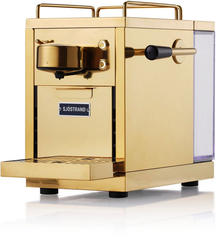 Espresso Capsule Machine - SCC01-brass Machine à café à capsules Sjöstrand 785302407721 Photo no. 1