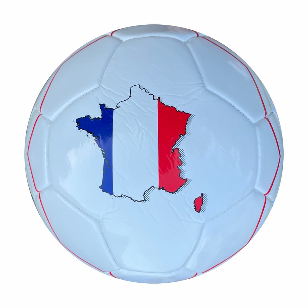 Pallone da tifoso Francia Pallone da calcio Erima 461998900510 Taglie 5 Colore bianco N. figura 1