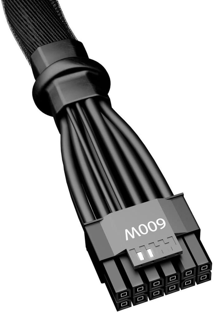 12VHPWR Câble adaptateur 60 cm Câble d'alimentation interne be quiet! 785302405424 Photo no. 1