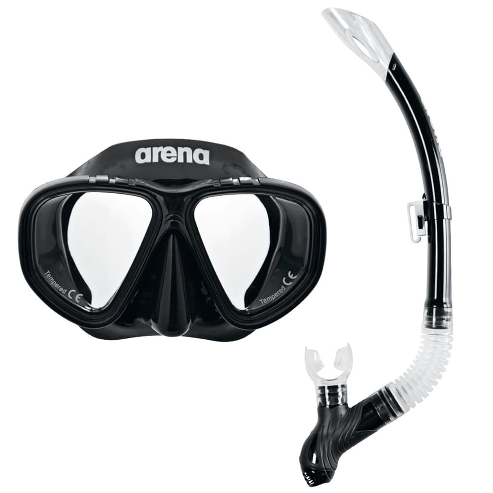 Jr Premium Snorkeling Set Set de plongée Arena 473654700020 Taille Taille unique Couleur noir Photo no. 1