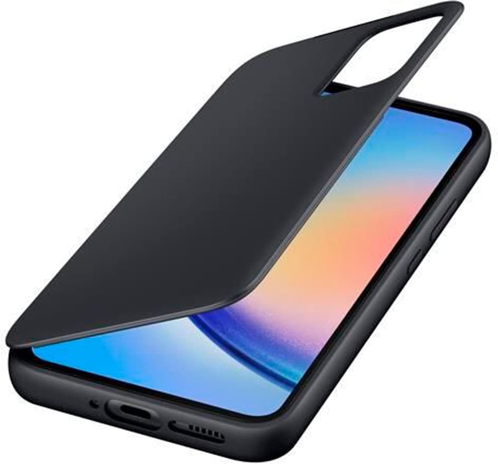 Galaxy A34 5G Book-Cover Smart View Wallet Case Black Smartphone Hülle Samsung 798800101759 Bild Nr. 1