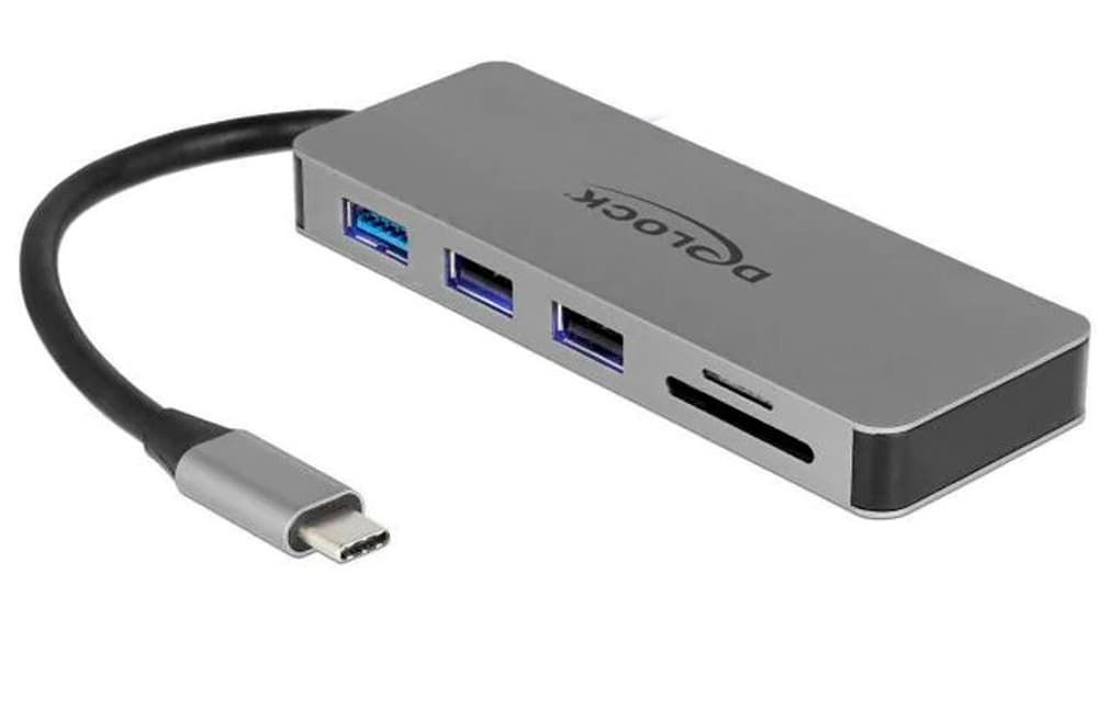 USB 3.1 Typ-C – HDMI/USB-A/USB-C/SD/PD 2.0 USB-Hub & Dockingstation DeLock 785300166956 Bild Nr. 1