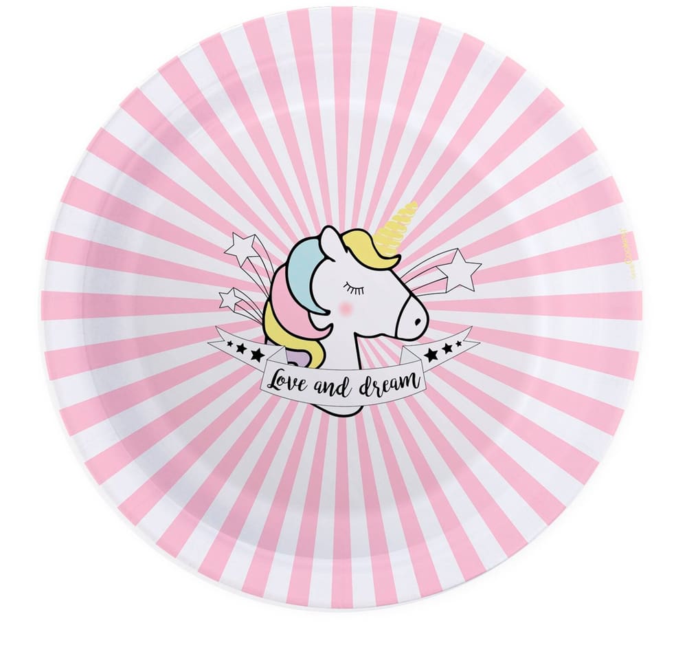 Unicorno Piatti di carta ScrapCooking 667079900000 N. figura 1