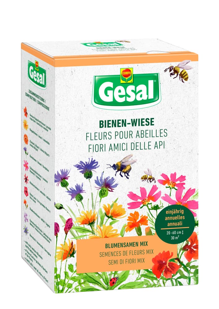 Fleurs pour abeilles, 500 g Semences de gazon Compo Gesal 658249800000 Photo no. 1