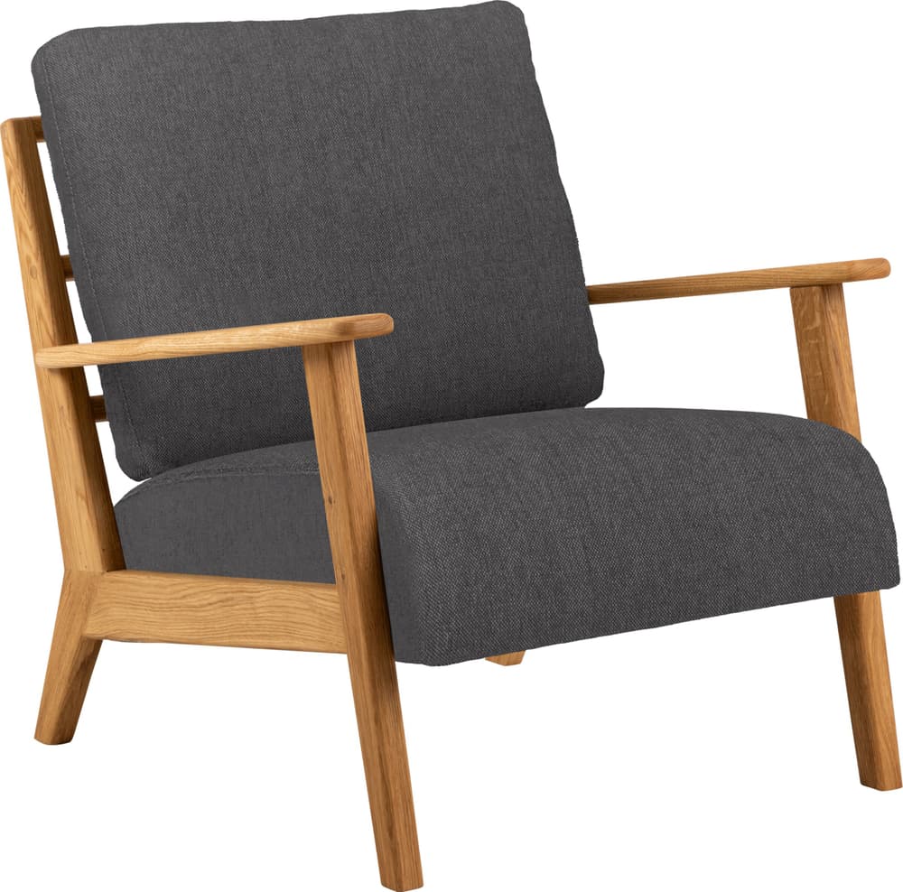 FAUSTO Sessel FAUSTO Sessel 403901407084 Grösse B: 83.0 cm x T: 75.0 cm x H: 80.0 cm Farbe Anthrazit Bild Nr. 1