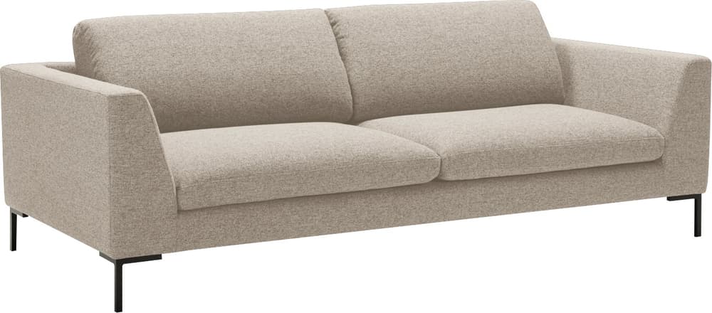NEWTON 3er-Sofa 405898330374 Grösse B: 220.0 cm x T: 102.0 cm x H: 80.0 cm Farbe Beige Bild Nr. 1