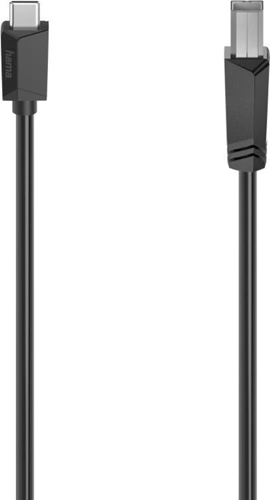 Cavo USB, USB-C maschio - USB-B maschio, 1.5m Cavo USB Hama 785302423401 N. figura 1