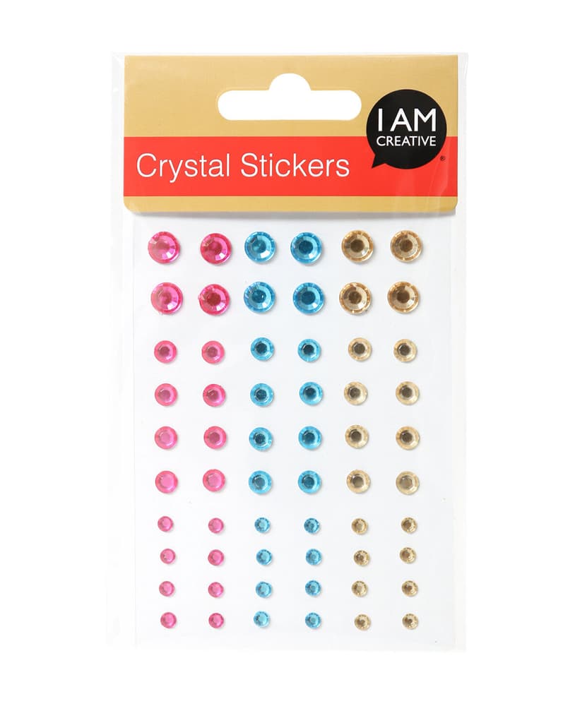 Crystal Sticker, Set III Sticker Set I AM CREATIVE 665524300020 Sujet Crystal Sticker Bild Nr. 1