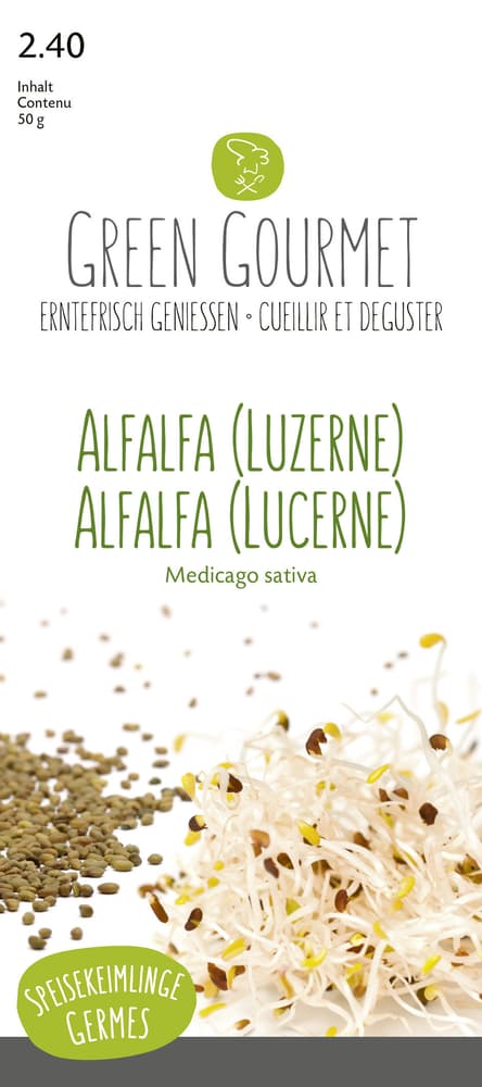 Alfalfa (Luzerne) 50g Graines germées Do it + Garden 287104300000 Photo no. 1