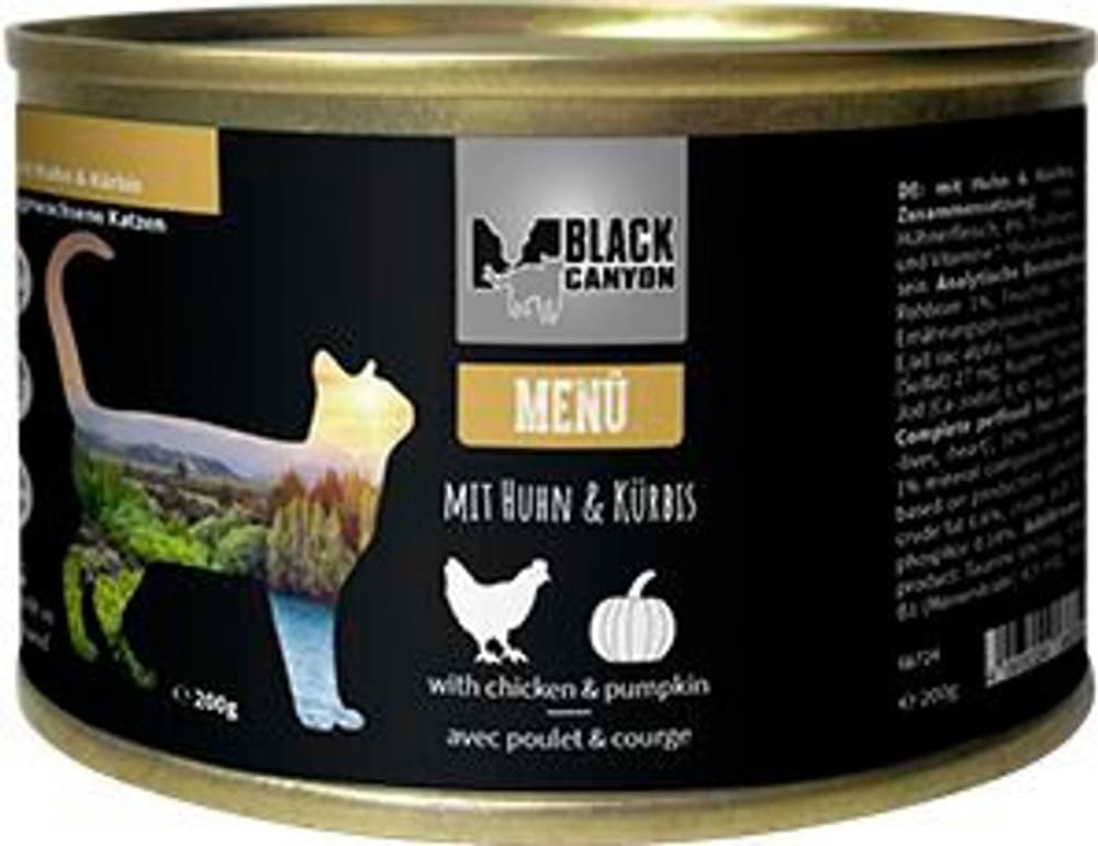 Katze Menü mit Huhn Nassfutter Black Canyon 658747800000 Bild Nr. 1