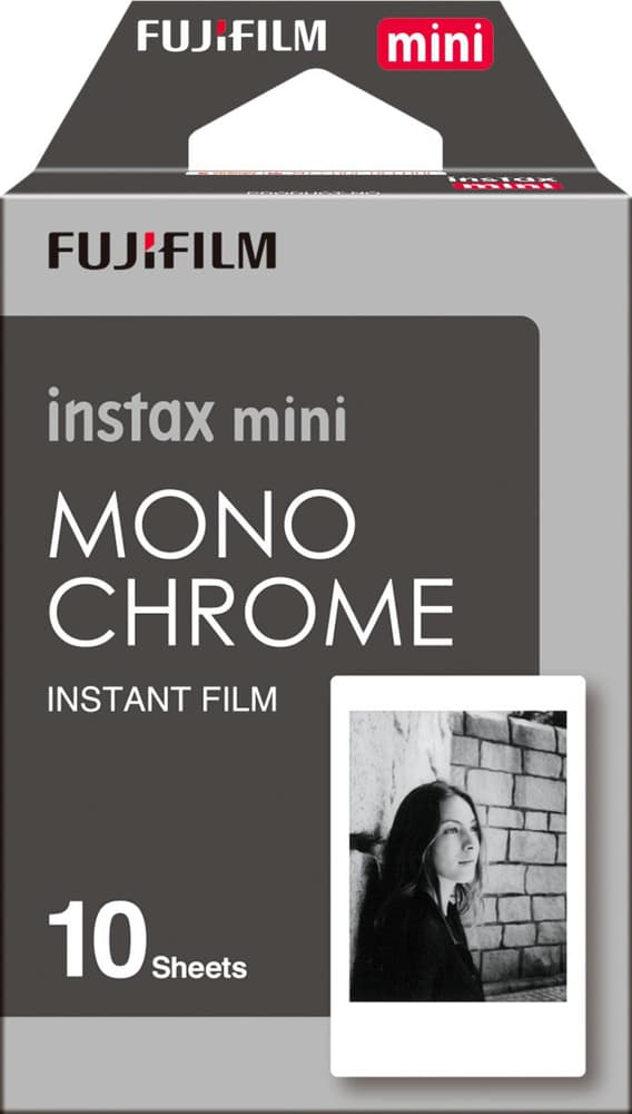 Instax Mini Monochrome 1x10 Sofortbildfilm FUJIFILM 793182600000 Bild Nr. 1