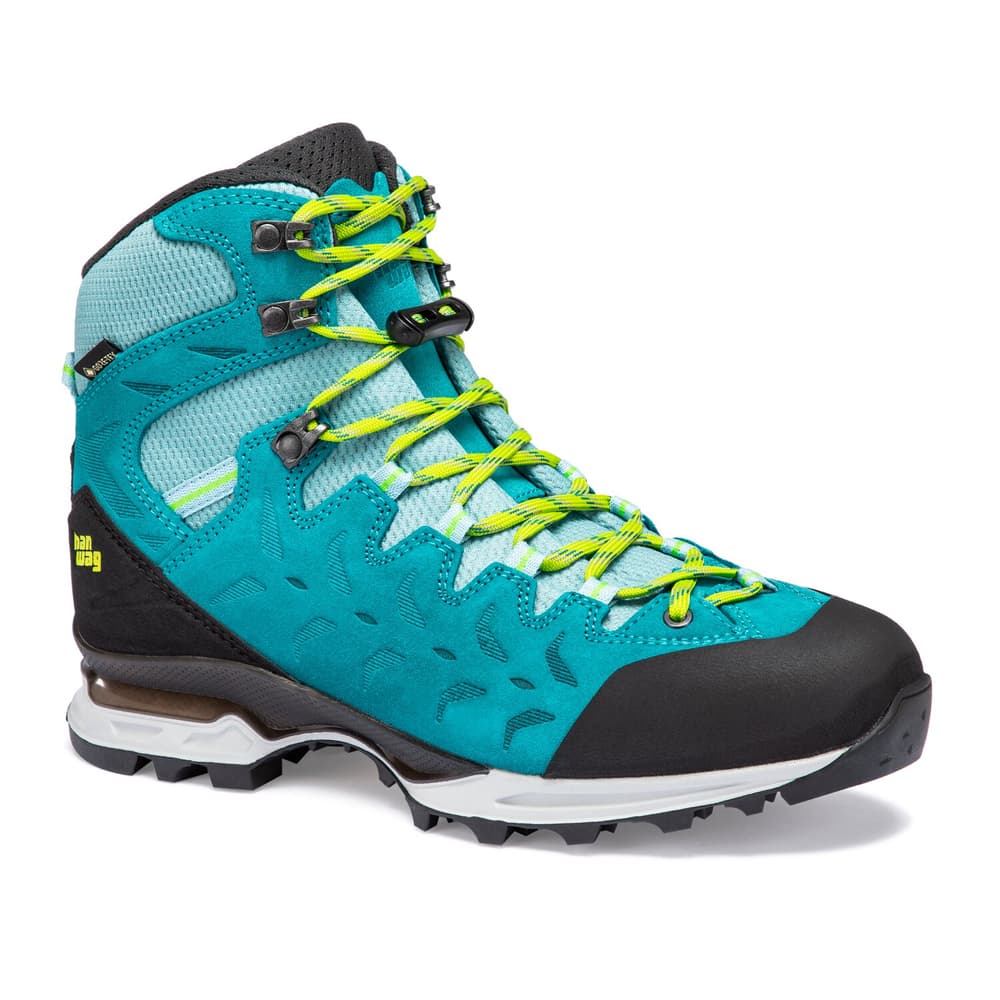 Makra Trek Lady GTX Chaussures de trekking Hanwag 469459241544 Taille 41.5 Couleur turquoise Photo no. 1