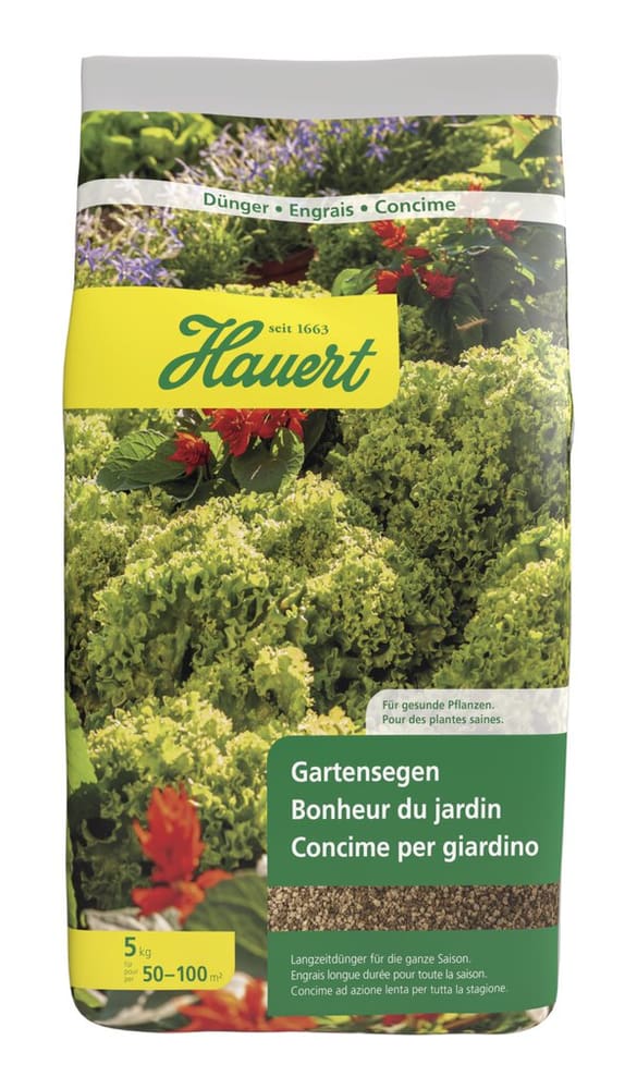 Concime per giardino, 5 kg Fertilizzante solido Hauert 658202500000 N. figura 1