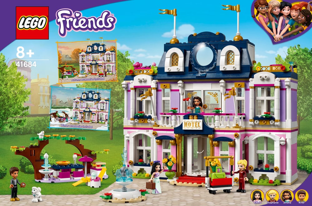 Friends 41684 Grand Hotel LEGO® 749107100000 N. figura 1