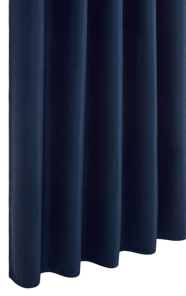 VALENTINE Tenda preconfezionata oscurante 430263221340 Colore Blu Dimensioni L: 140.0 cm x A: 260.0 cm N. figura 1