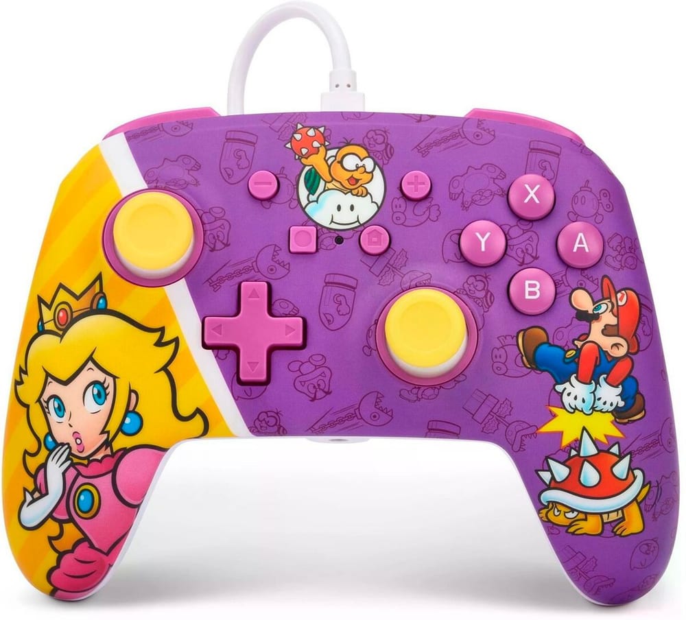 Enhanced Wired Controller Princess Peach Battle Gaming Controller PowerA 785302435802 Bild Nr. 1