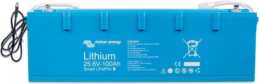 Batterie LiFePO4 25,6V/100Ah Smart Batterie Victron Energy 614509600000 Photo no. 1