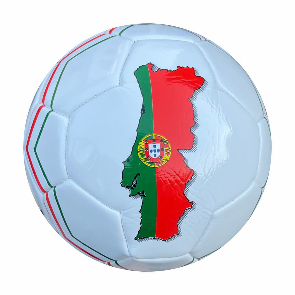 Pallone da tifoso Portogallo Pallone da calcio Erima 461998700510 Taglie 5 Colore bianco N. figura 1