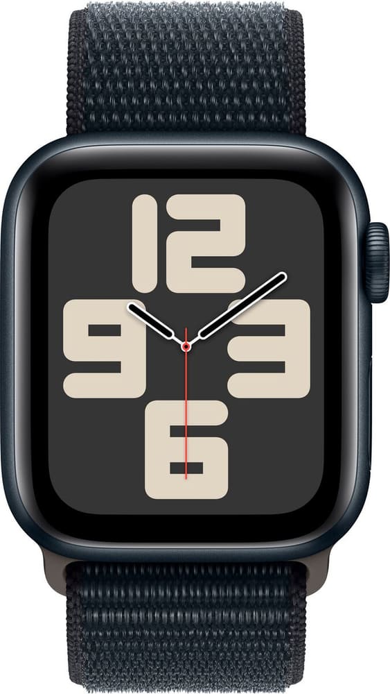 Watch SE GPS 44mm Midnight Aluminium Case with Midnight Sport Loop Smartwatch Apple 785302407426 Bild Nr. 1