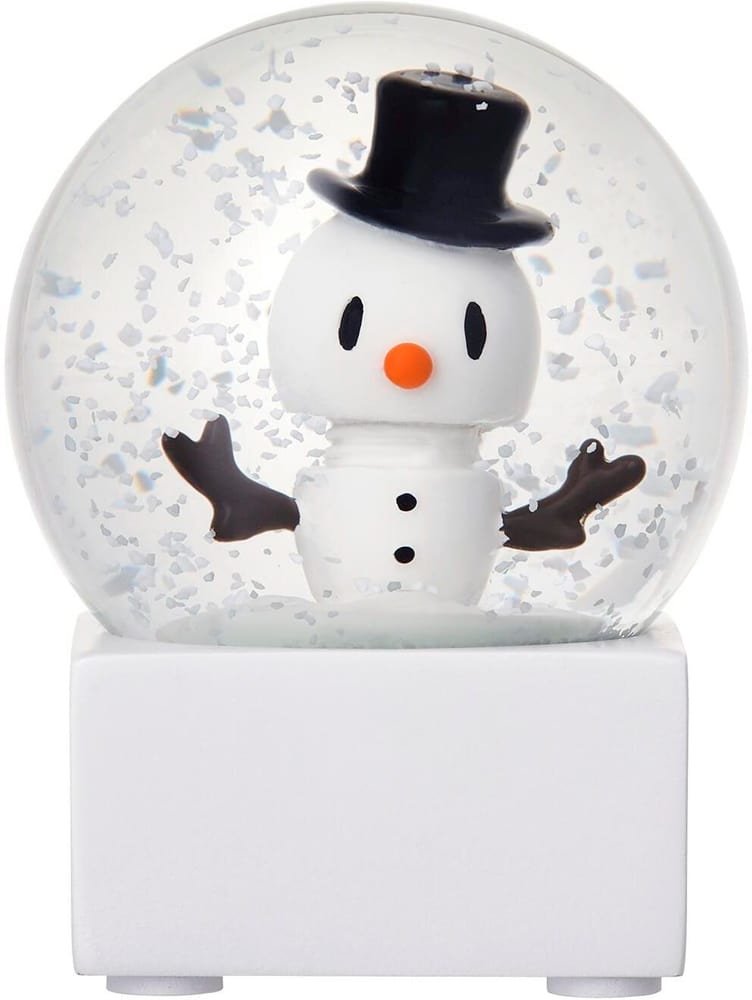 Boule à neige Bumble Bonhomme de neige S, 8 cm, verre Figurine déco Hoptimist 785302412745 Photo no. 1