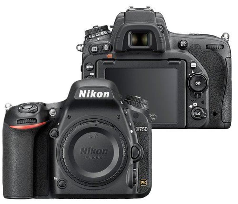 Nikon D750 Body / Fr.100 Nikon Cashback Nikon 95110026554214 Photo n°. 1