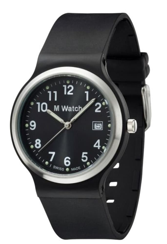 L-M Watch GENT nero orologio M Watch 76070950000010 No. figura 1
