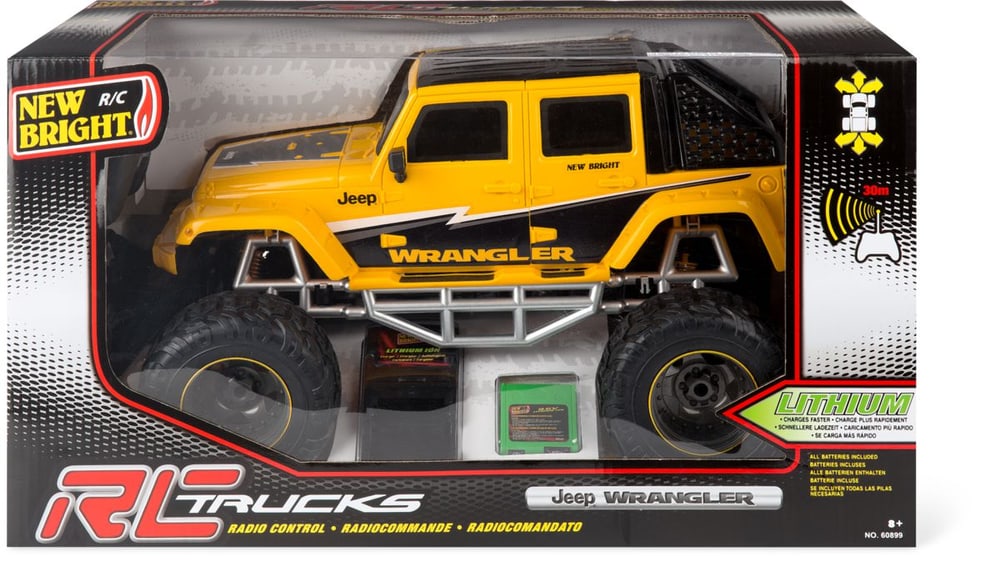 RC Jeep, giallo New Bright 74620730000016 No. figura 1