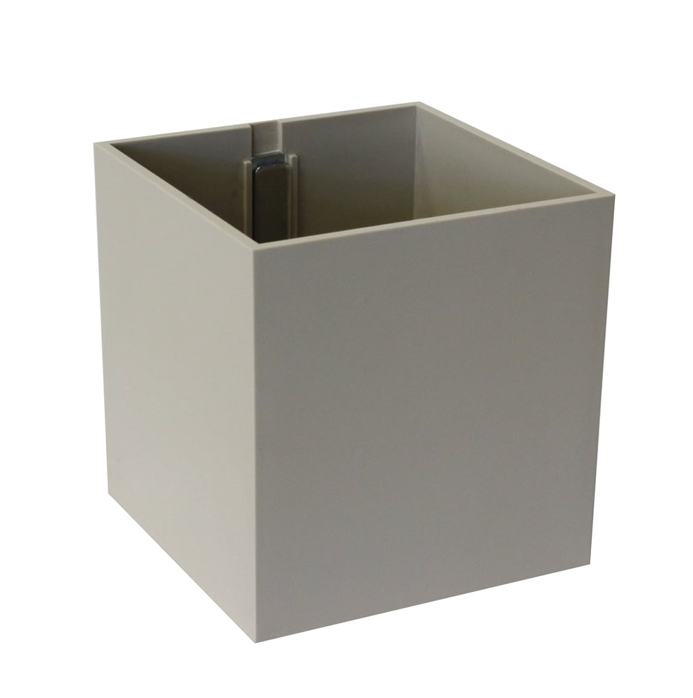 KalaMitica Cube Vaso 657822100000 Colore Écru Taglio L: 9.5 cm x L: 9.5 cm x A: 9.5 cm N. figura 1