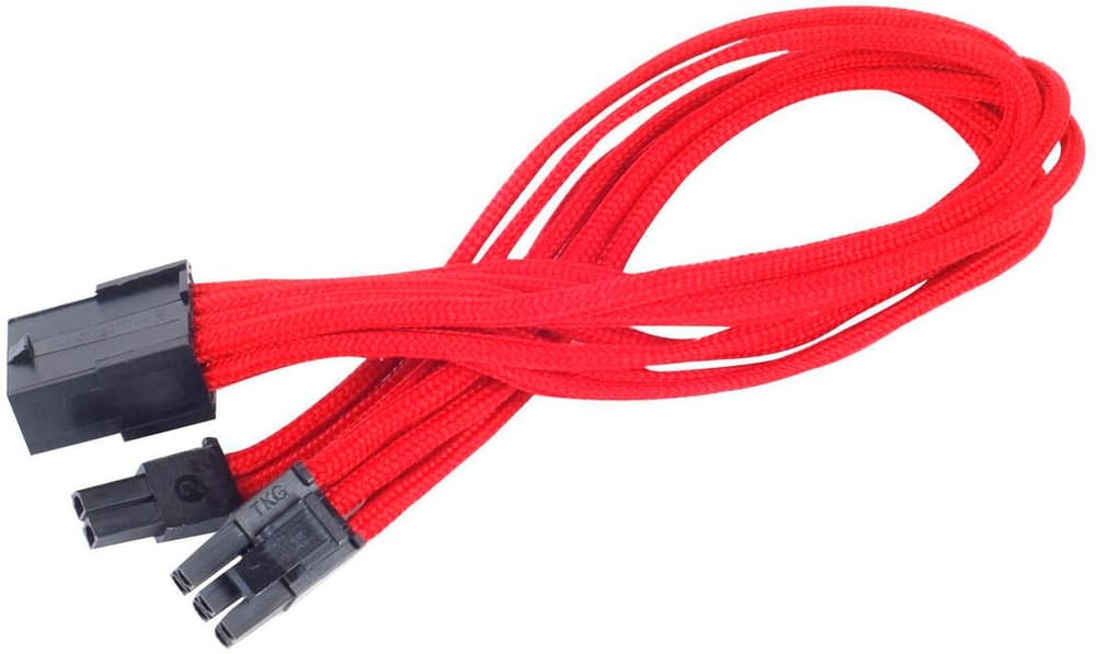 8Pin - 6+2Pin PCIe Rouge Câble d'alimentation interne SilverStone 785302405431 Photo no. 1