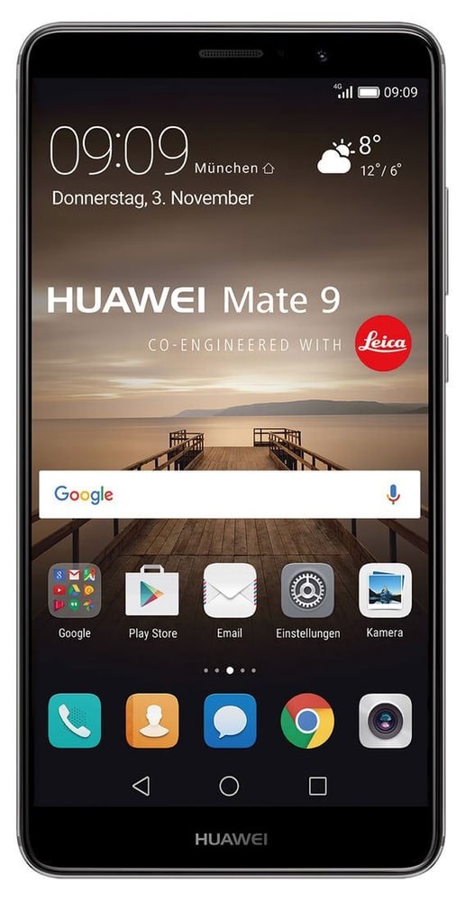 Huawei Mate 9 Dual Sim 64GB grau Huawei 95110056457216 Bild Nr. 1